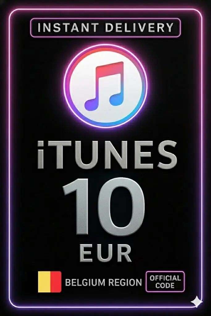 iTunes cadeaubon 10 EUR BE iTunes cadeaubon 10 EUR BE