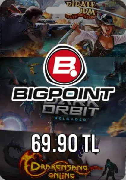 Bigpoint 69,90 TL Gutschein Bigpoint 69,90 TL Gutschein