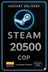 Steam Wallet 20500 COP - (Colombia)