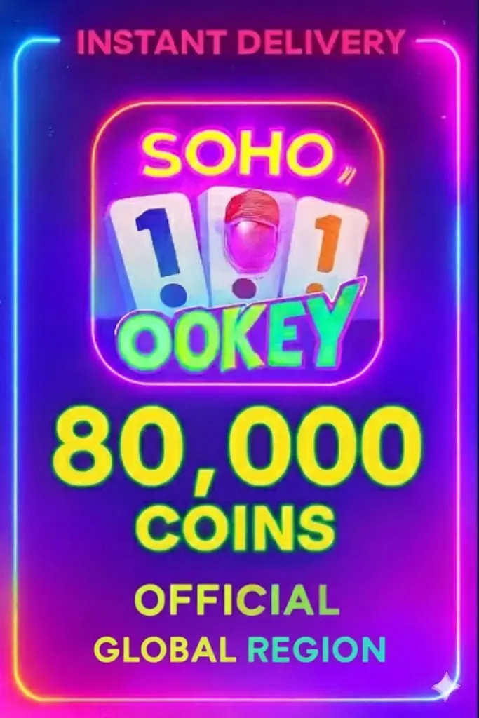 Soho 101 Okey - 80000 Gold Coin