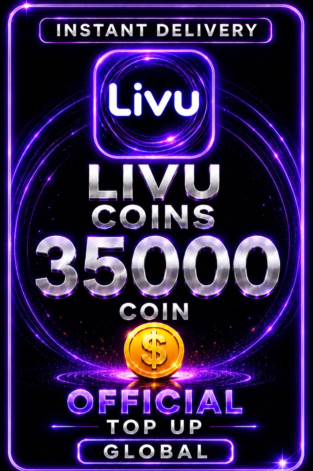 LivU - 35000 Coins Top Up (Global)