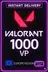 Valorant Points 10€ - 1000 VP (EU Server)