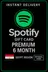 Spotify Dárková karta Egypt - 6 měsíců Premium