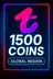 Tango 1500 Coins Top-Up (Global)