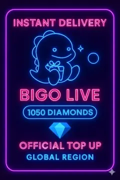 Bigo Live - 1050 Diamanten (Aufladung)