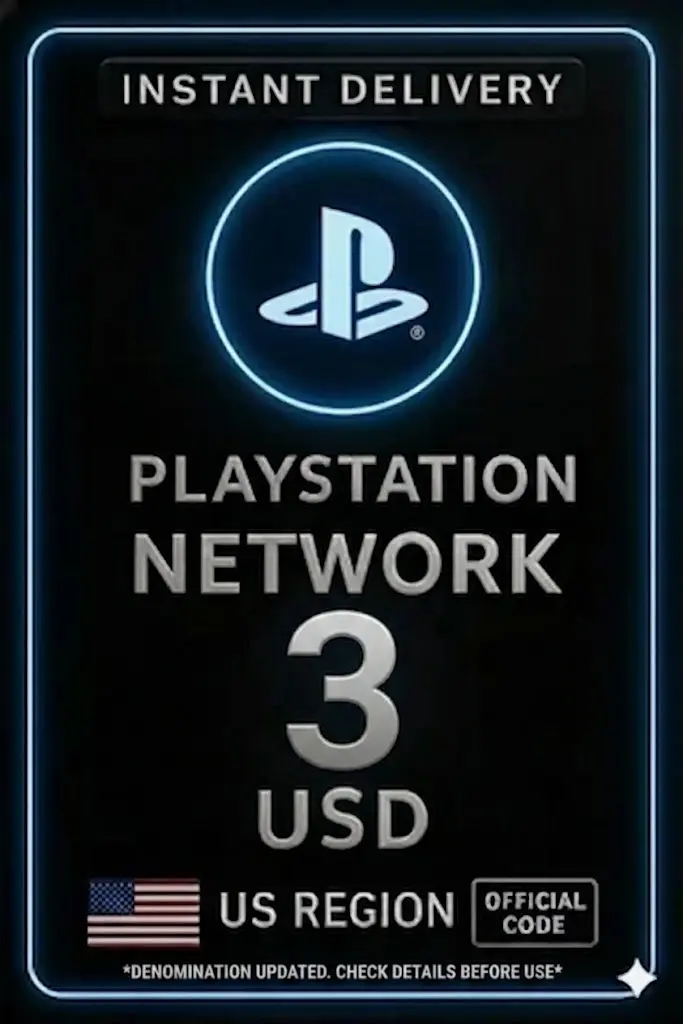 Playstation PSN Card 3$