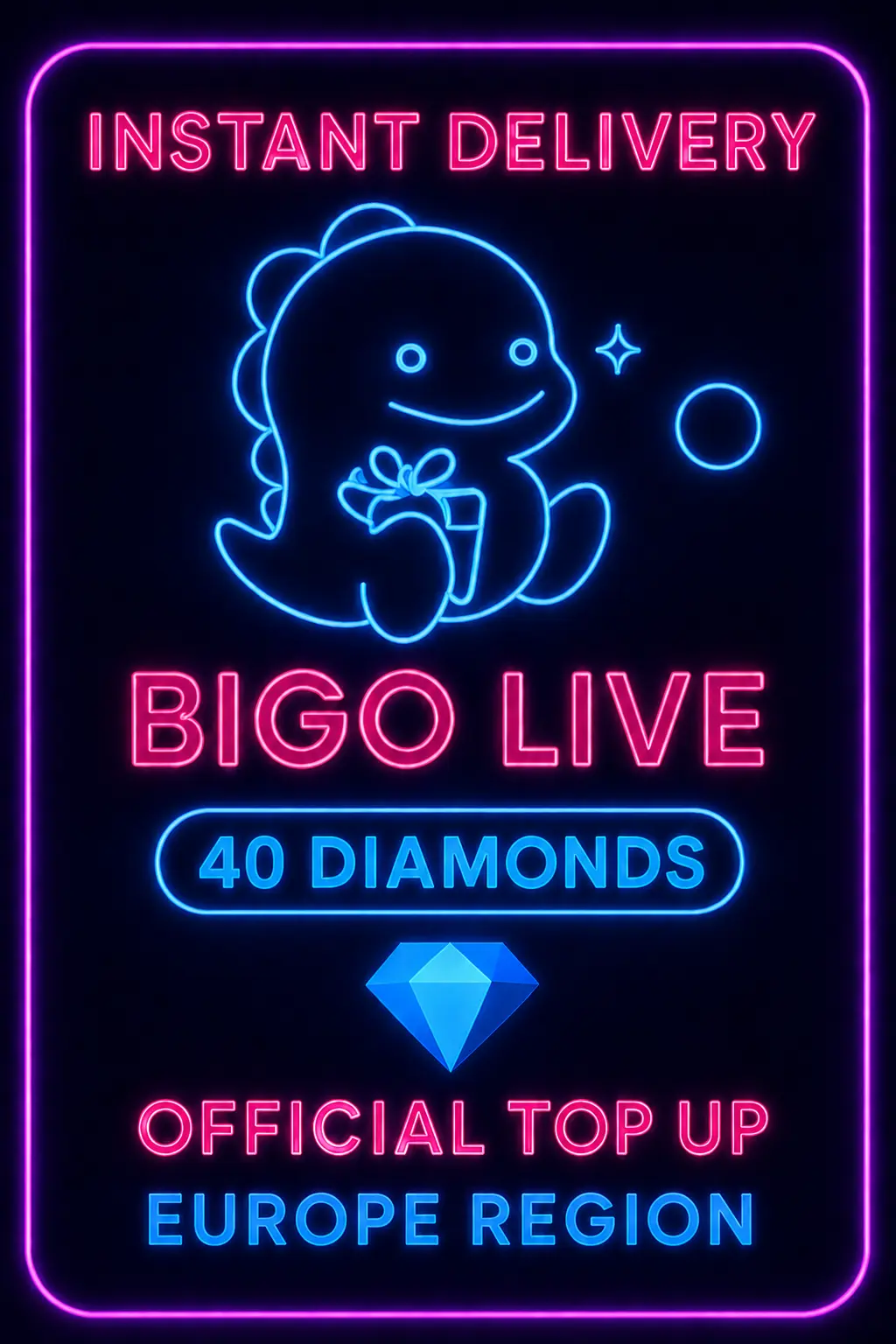 Bigo Live - 40 Diamonds (Top-Up) (EU)