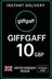บัตรเติมเงิน giffgaff - 10 ปอนด์