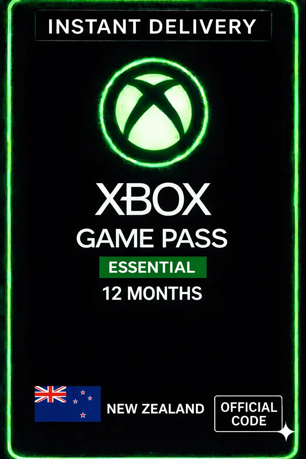 Xbox Game Pass Essential 12 Month NZD