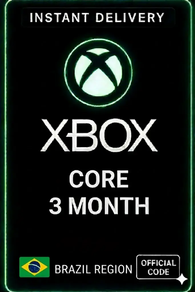 Xbox Game Pass Core 3 месяца - Бразилия Xbox Game Pass Core 3 месяца - Бразилия