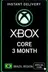 Xbox Game Pass Core 3 Ay - Brezilya