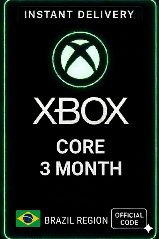 Xbox Game Pass Core 3 Months - Brazil
