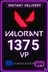 Valorant Points 1375 VP (EU Server)