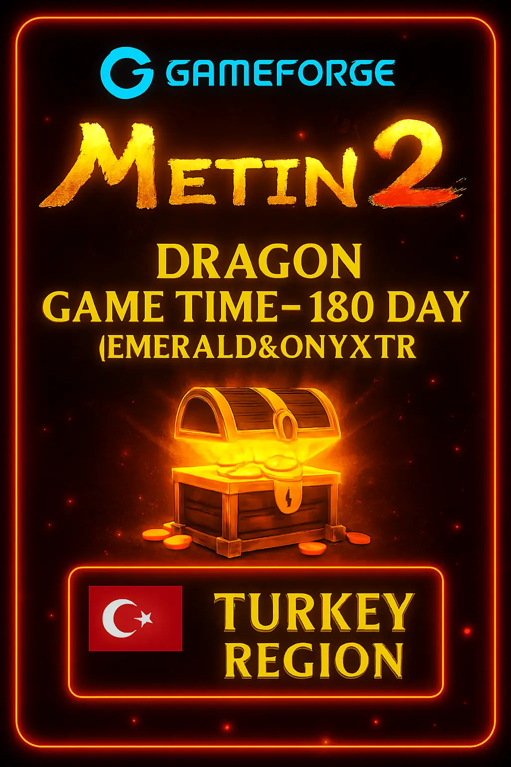 Metin2 Drachen Spielzeit - 180 Tage (Smaragd&Onyx TR) Metin2 Drachen Spielzeit - 180 Tage (Smaragd&Onyx TR)