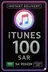 iTunes Gift Card 100 SAR