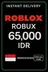 Roblox 65.000 IDR Game Card (ID)