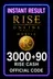 Rise Online World Mobile 3000 + 90 Rise Cash