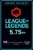 League of Legends NZD 5.75 - 395 RP	