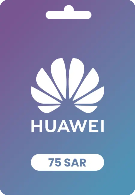 Carte-cadeau HUAWEI KSA 75 SAR
