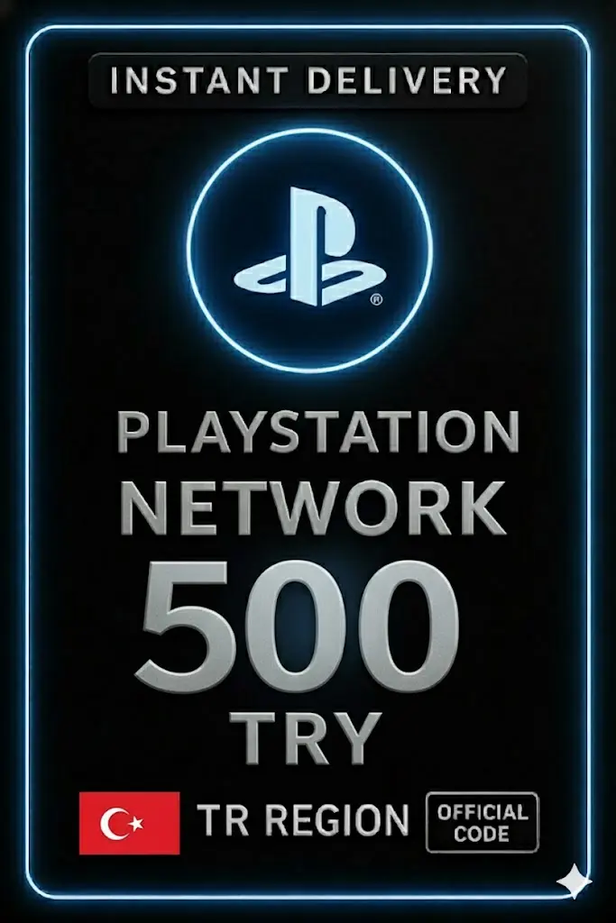 PSN Card - Türkiye - 500 TRY PSN Card - Türkiye - 500 TRY