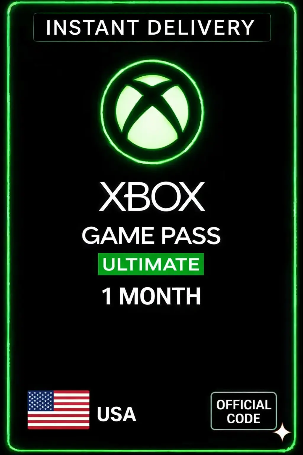 Xbox Game Pass Ultimate 1 Month - (USA)