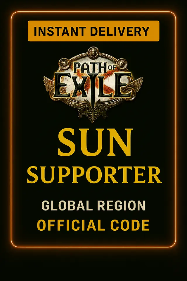 Path Of Exile Sun Supporter