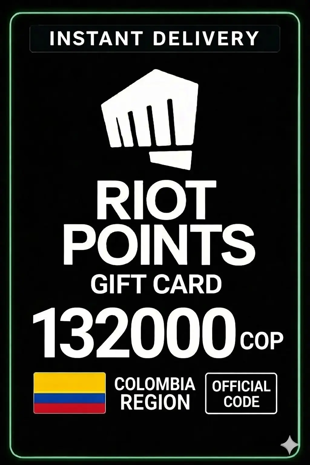 Riot Colombia 132000 COP