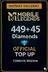 Mobile Legends 449 + 45 Diamantes Adicional (Turquia)