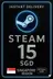 Steam钱包代码 新加坡 15新元