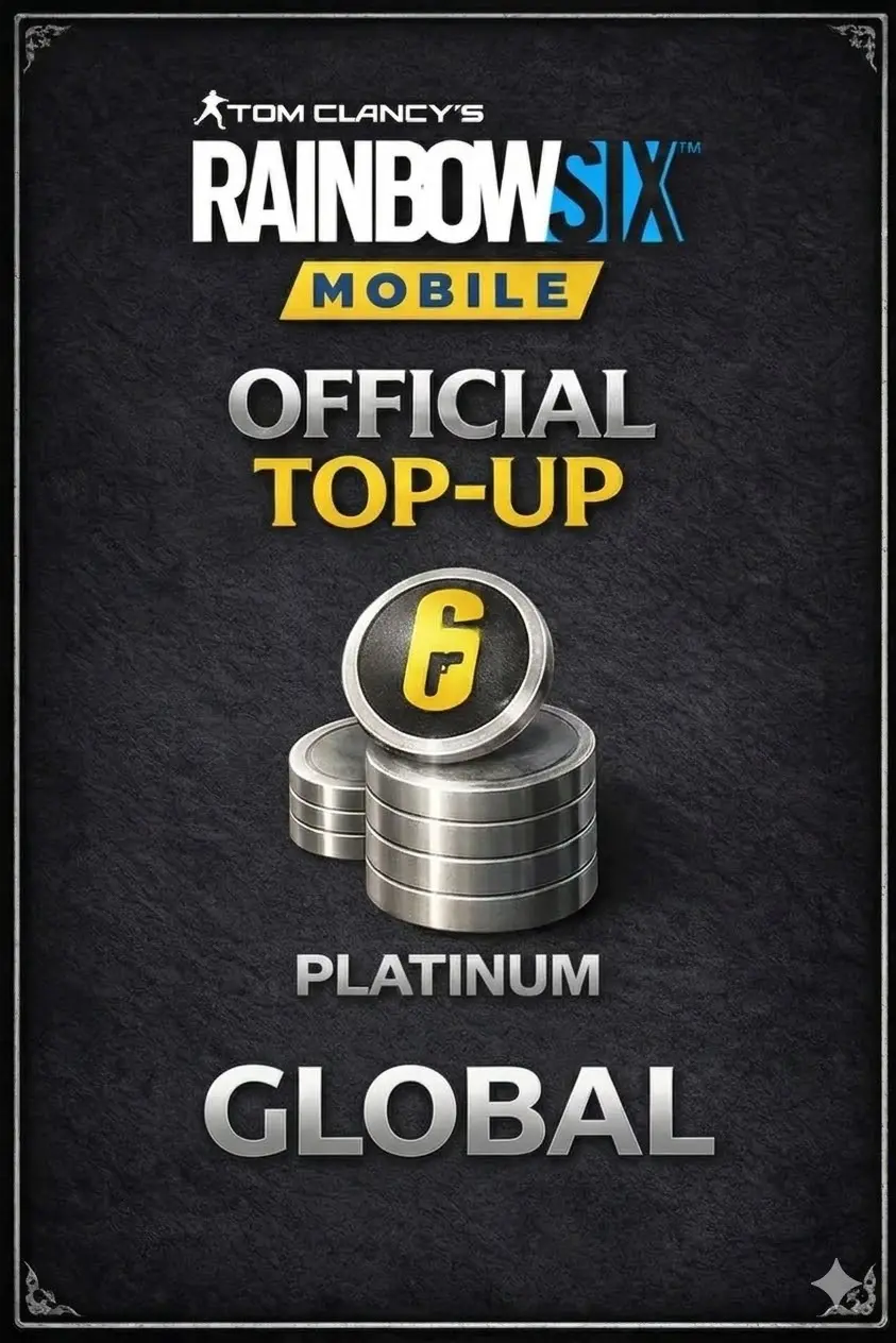 Rainbow Six Mobile - 650 Platinum Top-Up (Global)