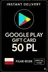 Google Play Geschenkkarte - Polen PL 50