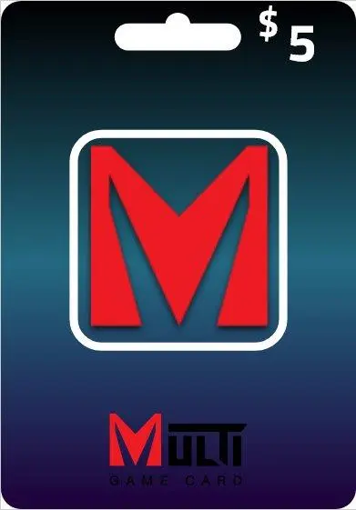 Multi Game Karte 5$ Multi Game Karte 5$
