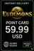 Eudemons Point Card 59,99 USD