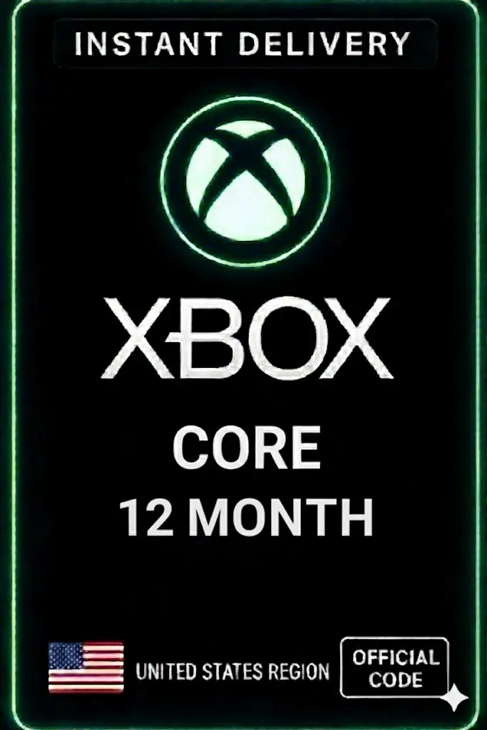 Xbox Game Pass Core 12M - SAD Xbox Game Pass Core 12M - SAD