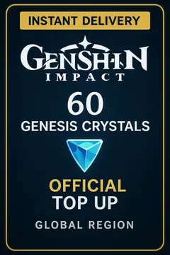Genshin Impact 60 Genesis Crystals Top Up