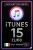 iTunesi kinkekaart 15 € IT