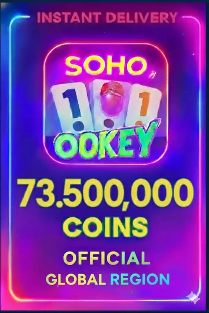 Soho 101 Okey - 73500000 Gold Coin