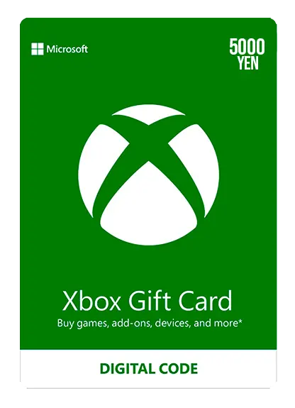Xbox Live Geschenkkarte 5000 Yen Geldbörse Xbox Live Geschenkkarte 5000 Yen Geldbörse