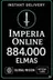 Imperia Online 884.000 Elmas