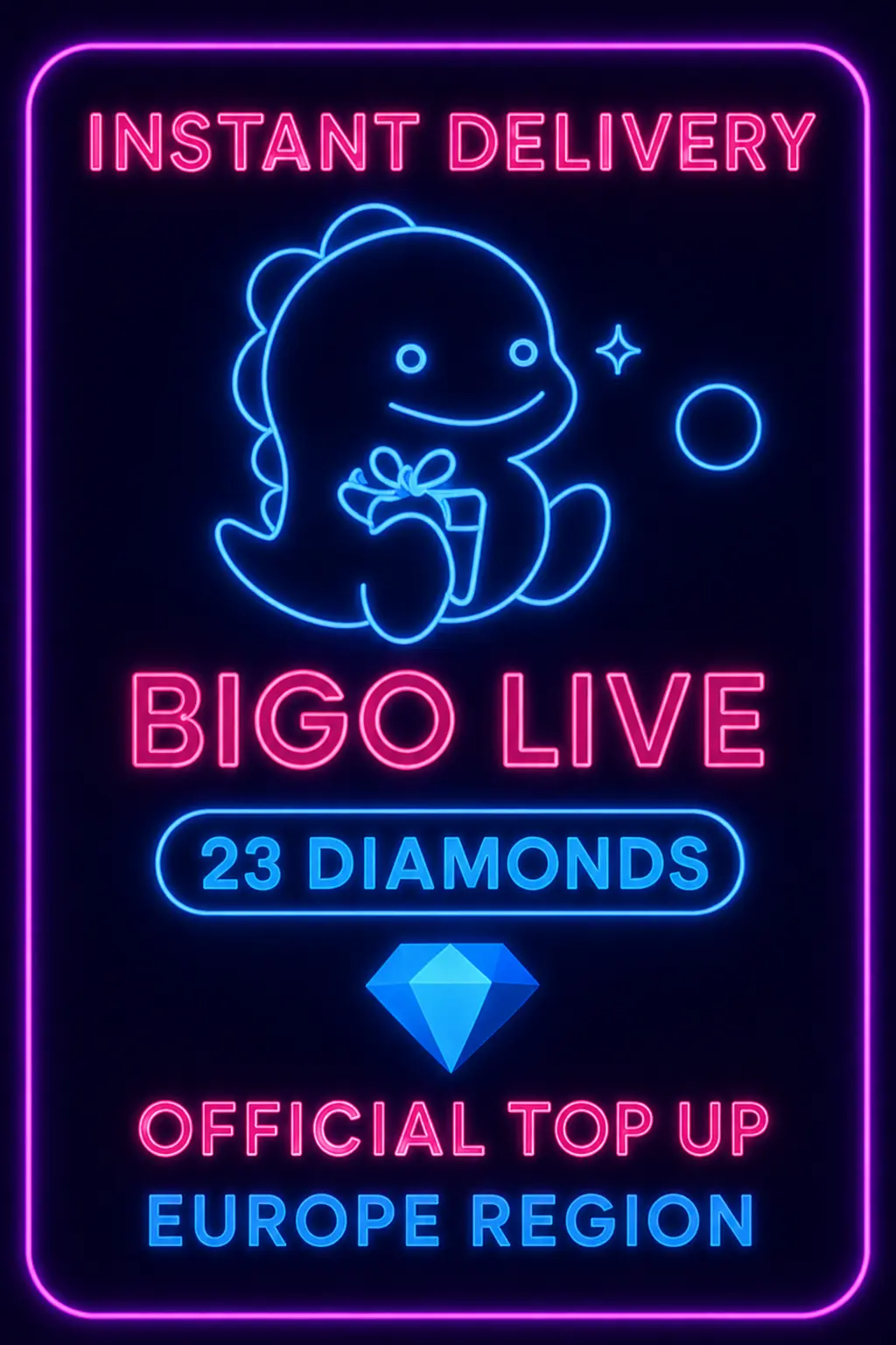 Bigo Live - 23 Diamonds (Top-Up) (EU)
