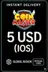 Coin Master (IOS) - 5 $ ΗΠΑ