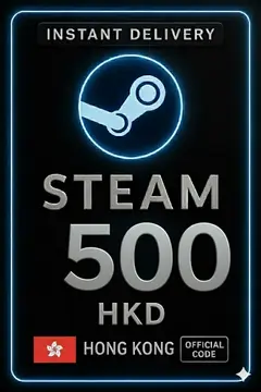 Steam Wallet kartes 500 HKD