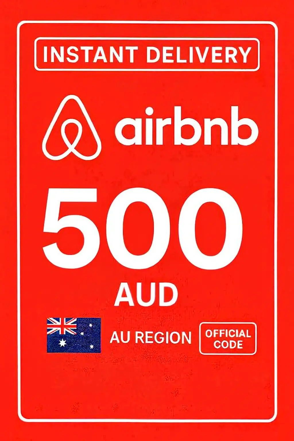 Airbnb Ajándékkártya - 500 AUD (Ausztrália)