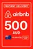 Airbnb Ajándékkártya - 500 AUD (Ausztrália)