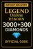 Legend Online 3000 + 300 Reborn Elmas