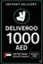 डिलिवरू 1000 AED