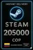 Steam Wallet 205000 COP - (Colombia)