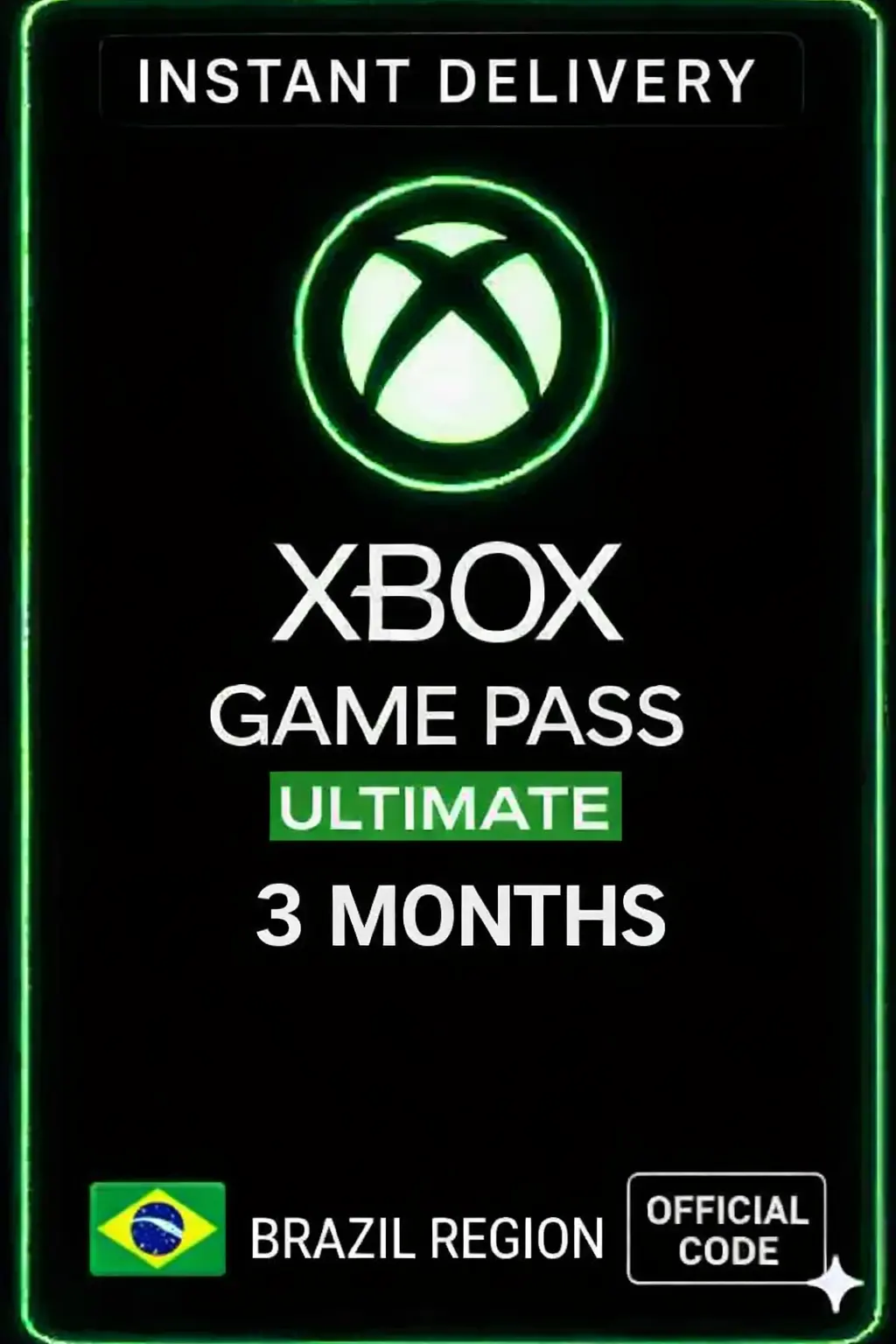 Xbox Game Pass Ultimate 3 Month (Brasil)