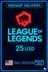 Kartu Hadiah Riot 25 Usd League Of Legends NA