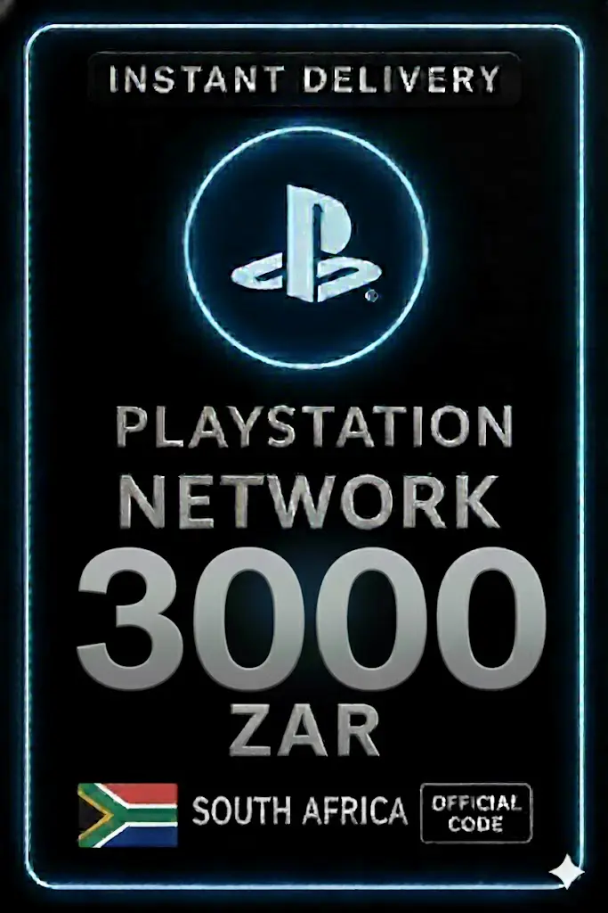 Playstation PSN Card 3000 ZAR ZA Playstation PSN Card 3000 ZAR ZA